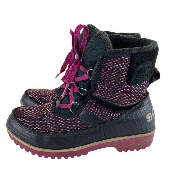 Sorel Tivoli Womens 7.5 Insulated Waterproof Rain Snow Boots Ankle - Picture 1 of 9